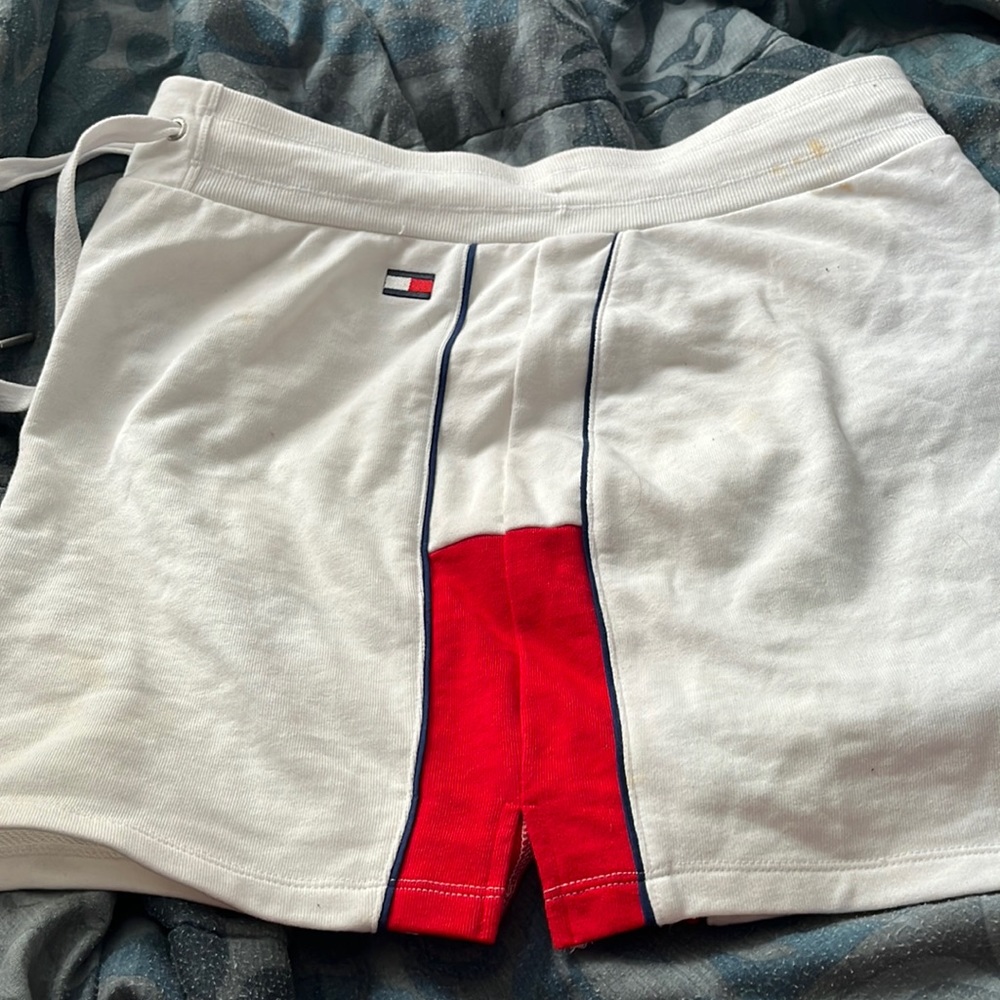 Tommy Hilfiger shorts in good shape there is some stains price can be negotiate